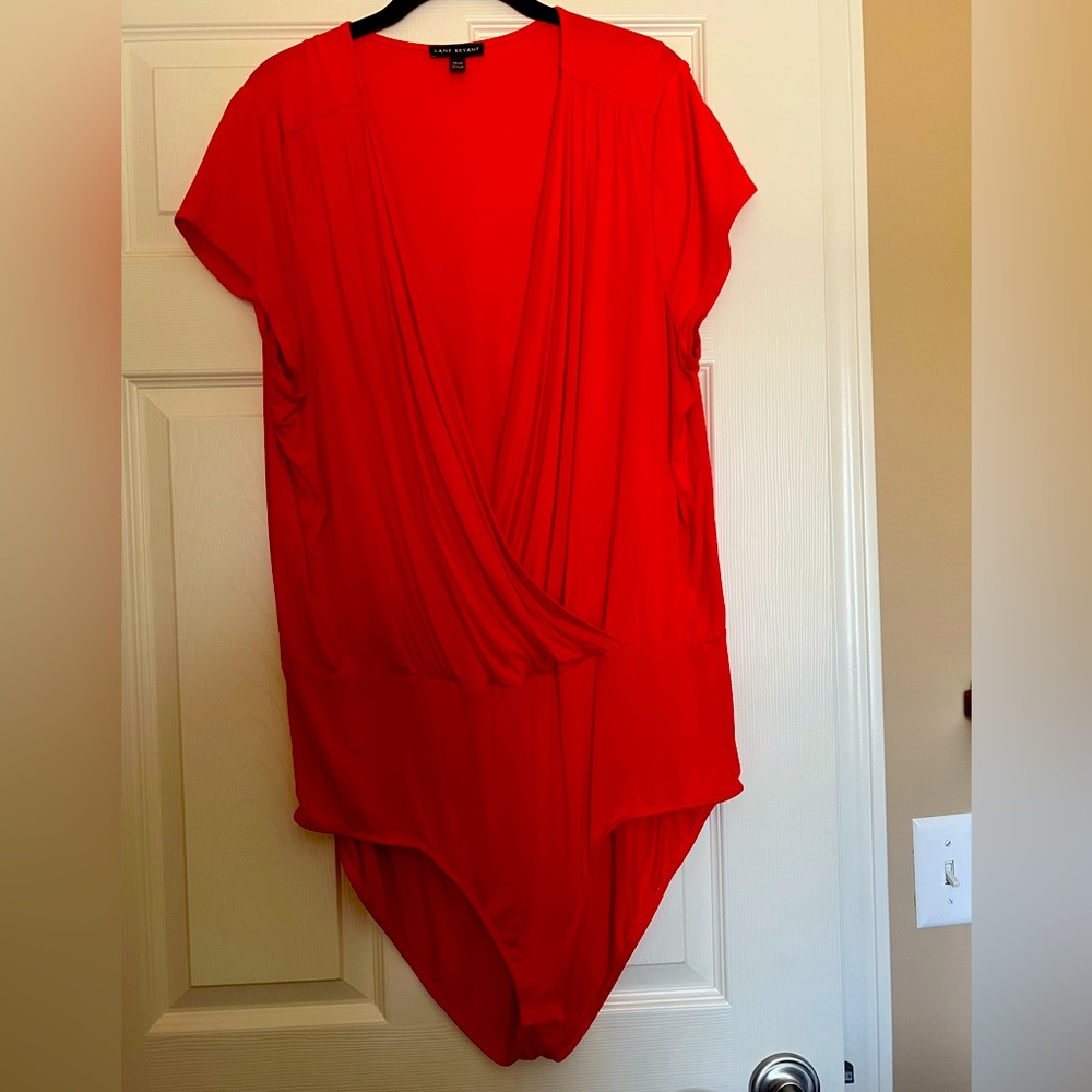 Lane Bryant Faux Wrap Bodysuit 18/20
